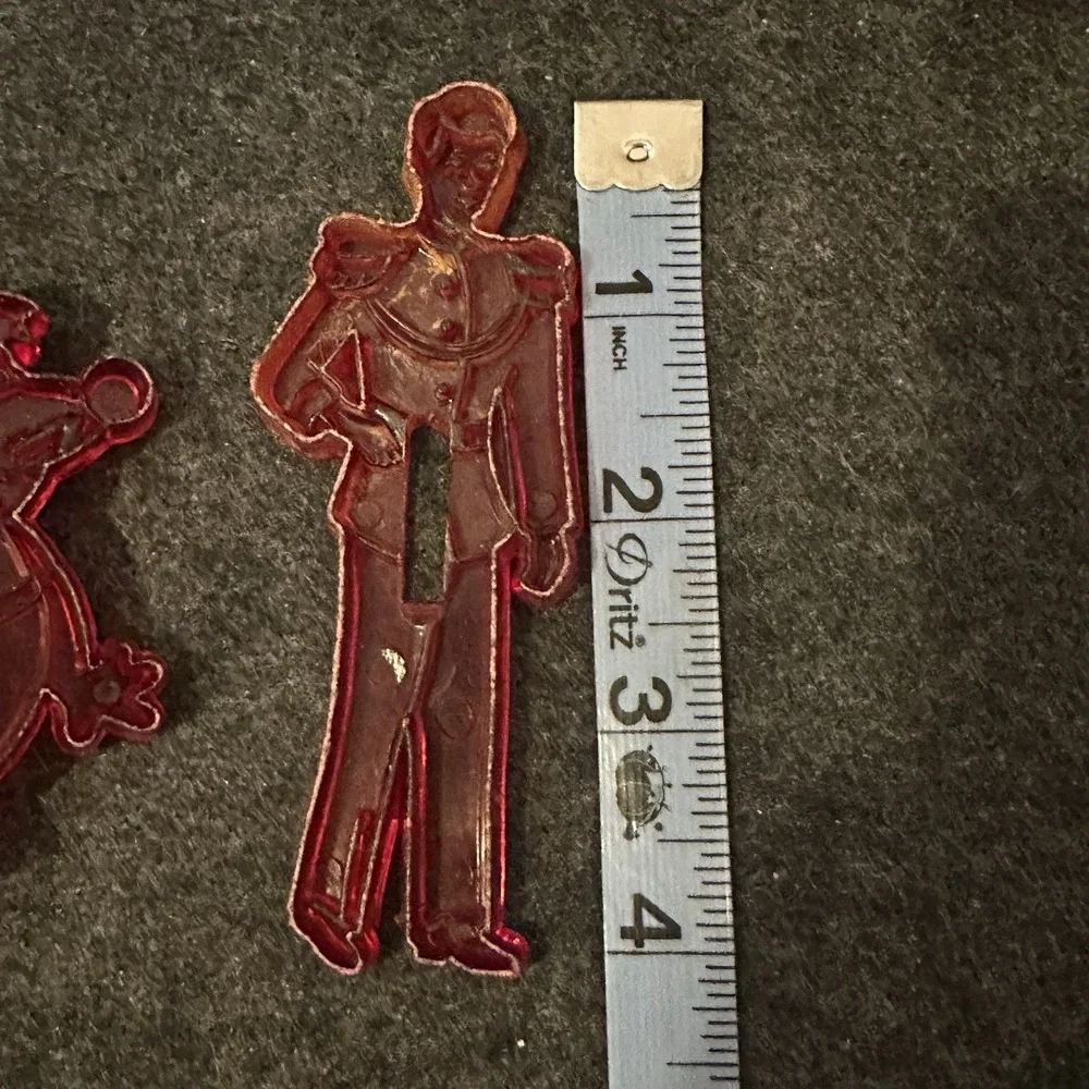 Vintage Cinderella Prince Charming And Mouse Gus Cookie Cutters Set Of Two